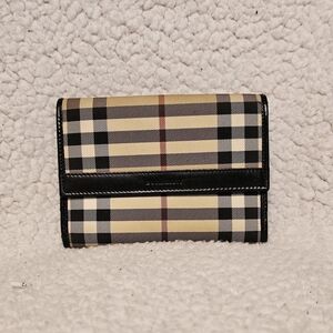 EUC Burberry Fold Wallet